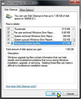 Disk Cleanup